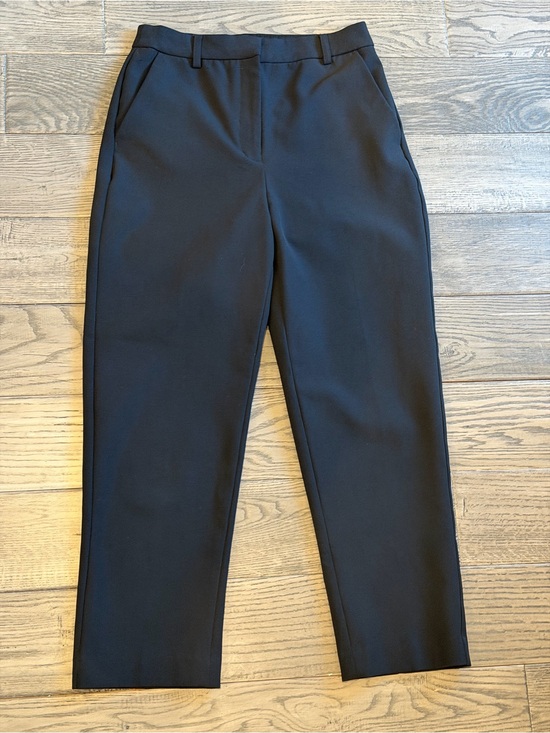 Express Pants - Express Editor Straight Super High Rise Classic Black Dress Pants